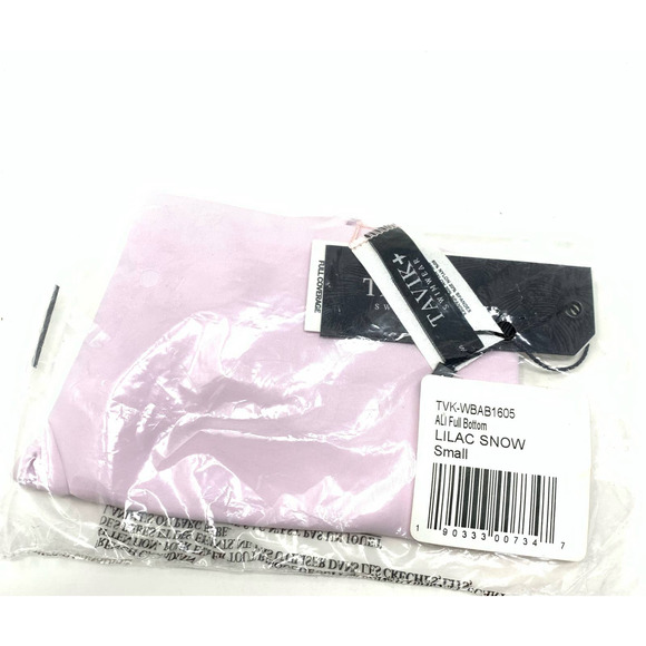 Tavik Ali Full Bottom Bikini Botton Lilac Snow Size Small NEW - Picture 5 of 7